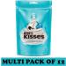 Hershe Kisses Cookies n Creme Chocolates (33.3 g) Pack of 12 - Buy Online on GoSupps.com