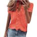 Women's Casual Ruffle Neckline Shirt - Solid/Floral Print V Neck Tunic Top - Buy Online on GoSupps.com