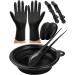 8-Part Hair Color Set | Borogo Mixing Bowl Brush & Tinting Comb | Perfect for Hair Dye Application - Buy Online on GoSupps.com