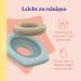 Dentistar Pentasstar Baby Bite Ring Soft Silicone & Wood Teething Aid for Babies 3 Months | BPA Free | Pain Relief | MINT - Buy Online on GoSupps.com