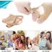 Orthopedic Toe Rails for Pain Relief | Hallux Valgus Hammer Toe Arthritis Support - Soft Silicone Padded Inserts - Buy Online on GoSupps.com