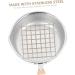 BRIGHTFUFU Stainless Steel Pot Egg Pan Griddle Kitchen Pan Small Egg Frying Pan Stainless Steel Frying Pan Kitchen Egg Cooker Honeycomb Nonstick Skillet Small Frying Pan Wood Non Stick - Buy Online on GoSupps.com