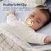 Pacifier with Golden Letters - Exquisite Silicone Baby Pacifier (Letter K) | Safe for Travel & Home - Buy Online on GoSupps.com