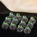 Beaupretty Strass Twisters Crystal Haircap - 12 Green Spiral Hair Twists for Weddings Proms & Parties - Buy Online on GoSupps.com