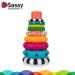 Sassy Stack of Circles Ring Stacker - 10 Piece Set | Unique Playful Toy for Creative Fun - Buy Online on GoSupps.com