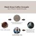 APRIME ECO-CAFE Crew Cushion Outdoor Socks for Hiking, Trail Running, Climbing, Cycling | Made from Coffee Grounds | Medium Forest - Buy Online on GoSupps.com