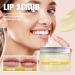 Natural Lip Scrub - Moisturizing Vanilla Sugar Scrub for Dry Lips | Exfoliating Lip Scrubber with Essential Oils | 1.76 Oz - Buy Online on GoSupps.com