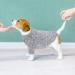 Buy Cozy Gray Dog Sweater for Small & Medium Breeds - Fleece Hoodie for Winter | Perfect for Corgis Bulldogs Bichons - 35cm - Buy Online on GoSupps.com