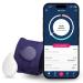 TEMPDROP 2.0 Advanced Fertility Monitor and Ovulation Tracker Wearable Basal Body Temperature (BBT) Monitoring Sensor and Fertility Charting App New Improved Comfortable Armband S/M S/M (8.5 - 15.5 Inch)