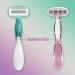 BIC Soleil Sensitive Advanced Women's Disposable Razor - 5 Blade - 2 Count - For Flawlessly Smooth Shave - Green (Pack of 1) - Buy Online on GoSupps.com