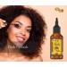 Organic Extra Dark Jamaican Black Castor Oil - 8 Fl.oz - Handmade from Roasted Castor Beans - Promotes Hair and Skin Health - Ideal for Dry, Damaged Hair and Split Ends - Buy Online on GoSupps.com