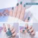 TBeautfave Blue Nail Varnish Nail Polish Quick Dry Long Lasting Nail Polish Non-Toxic Breathable Nail Polish No Need Cure Nail Gel Polish Nail Varnish at Home Manicure 26 Haze Blue - Buy Online on GoSupps.com