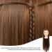 Trainingskopf fr Friseure - Dekaim Makeup Schaufensterpuppenkopf Blond Goldbraun | Kosmetologie & Hairstyling Tools - Buy Online on GoSupps.com
