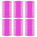 6 Pcs Lice Combs Nit Combs Durable Double Sided Headlice Combs Headlice Treatment for Adults Kids Pets (6PCS Rose Red) 6PCS Rose Red