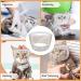 Transparent Breathable Cat Muzzle Anti-bite and Anti-lick Pet Mask for Grooming Bathing Nail Clipping Cotton Cat Mouth Cover Suitable for Aggressive Cat Kittens with a Head Circumference of 9.84-11.81in(25-30cm) - Buy Online on GoSupps.com