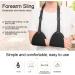 ZJchao Arm Support Sling - Shoulder Abduction Sling for Injury Support - Rotator Cuff Subluxion Surgery - Dislocated Broken Arm - Black - Buy Online on GoSupps.com