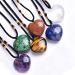 1Pc Natural Gemstone Love Heart Pendant Crystals Reiki Rock for DIY Charm Crystal Jewelry Making Full of Texture (Color : Tiger Eye) - Buy Online on GoSupps.com