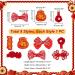 AHANDMAKER 8 Pairs Chinese Style Hair Clips Chinese New Year Hair Accessories Christmas Hair Clips Cartoon Pattern Bow Hair Clip for Christmas Spring Festival Decor Chinese Style Hair Clips#5 - Buy Online on GoSupps.com