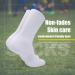 SOX TOWN Men's Moisture Wicking Combed Cotton Crew Socks White 10-13 - Buy Online on GoSupps.com