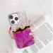 ARSTVEC iPhone 14 Pro Max Case for Girls - Glitter Pearl TPU Cover Elegant Pink Gold Marble Design Flexible & Thin Cell Phone Protective Case - Buy Online on GoSupps.com