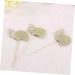 COHEALI 3pcs Glitter Cupcake Toppers Baby Shower Cupcake Picks Fruit Cocktail Picks Appetizers Dessert Topper Wedding Elephant Cupcake Toppers Jungle Animal Toppers Rod Paper Cup Golden medium - Buy Online on GoSupps.com