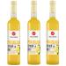 H LLINGER Sirop Pi a Colada Bio Sans Alcool Ananas et Coco 1:9 3x500ml