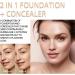 sjfscqr 2 in 1 Anti-Wrinkle Foundation Smoothes and blurs fine lines wrinkles blemishes and redness Long-lasting waterproof concealer Smoothes - Buy Online on GoSupps.com