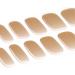 DANNI & TONI Terracotta Sunset Gel Nail Wraps - 28 Semi-Cured Stickers for Salon-Quality Manicure - Buy Online on GoSupps.com