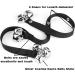 Luckyiren Upgraded Puppy Bells for Potty Training - Premium Quality Dog Doorbells - Adjustable Length - Black - Buy Online on GoSupps.com