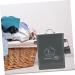 Amosfun 1 Set Simple Laundry Box Storage Box Flour Dispenser Enamelware Laundry Holder Grey Iron - Buy Online on GoSupps.com