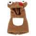 Balacoo Frog Pet Bird Hoodie Winter Clothes Christmas Parrot Frog Costume Jumpsuit Sweater Winter Warm Apparel for Parakeet Cockatiel Conure Cockatoo Birthday Show Brown S