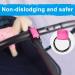 Petbonus Short Dog Leash - Adjustable Reflective Safety Bracelet for Dogs & Strollers - Soft Padded Handle (Pink) - Buy Online on GoSupps.com