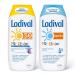Ladival children with allergic skin sun protection gel LSF 50+ and Ladival children aprs lotion in the 2 Set - perfume -free without color and preservatives - 200 ml each