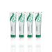 APEIRON Auromere herbs toothpaste (4 x 75 ml) nice and strong herbal taste hardly foaming organic toothpaste vegan fluoride -free natural cosmetics