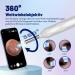 Buy AMDXD 1440p WiFi Otoscope Camera - Ear Wag Remote Ear Cleaner 8MP HD Ear Endoscope with IP4 Waterproof 6 LEDs for Adults Kids & Pets - Buy Online on GoSupps.com