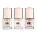 Profusion Cosmetics Go To Neutrals Gel Effect Nail Polish for Long Wearing Shades Quick Dry Gel Nail Polish with Glossy Finish Gel Raise Your Beauty Routine with Premium Beauty Tool