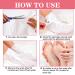 5-Pack Peach Foot Mask for Soft Callus and Dead Skin Removal - Exfoliating Socks for Dry Rough Heels Treatment - Natural Beauty Feet Mask - Buy Online on GoSupps.com