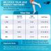 Buy 5 Pairs 3XL Graduated Compression Socks 15-20 mmHg | Best All-Day Support for Men & Women - International Shipping Available - Buy Online on GoSupps.com