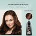 FVQUHVO Dark Brown Hair Color Shampoo for Gray Hair - Instant Hair Dye 3-in-1 - Herbal Long Lasting Formula 16.90 Fl Oz - Buy Online on GoSupps.com