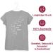 Shirtracer Women's Shirt - Perfect Gift for Dog Owners | Never Walk Alone Paw Prints Grey Mottled XL - Buy Online on GoSupps.com