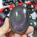 Crystal Natural Rainbow Obsidian Palm Stones Reiki Gem for Decoration JZIGTDEM - Buy Online on GoSupps.com