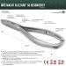 Premium Nail Tongs for Diabetic Foot | Stainless Steel Nail Cutter & Free Nail File - Blizzard 14.5 cm - Buy Online on GoSupps.com