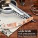 Gold Dollar Straight Razor Shaving Kit - Retro Acrylic Handle for Men & Barbers - Ready to Use No Stabilizer Required - Buy Online on GoSupps.com