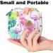 Portable Women's Binding-Up Bags | Menstrual Cup & Tampon Bags for Teens | Colorful Tropical Flamingo Design - Buy Online on GoSupps.com