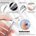 Roucerlin Nail File and Buffer Set Cuticle Kit Manicure Tools with Nail File Nail Buffer Block Cuticle Trimmer Cuticle Pusher Cuticle Cutter Cuticle Peeler & Nail Clips Gel Nail Remover Kit - Buy Online on GoSupps.com