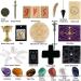 Soulnioi Healing Crystals Set - 7 Chakra Stones Sage Rune & Witchcraft Supplies for Meditation & Spiritual Healing | International Shipping Available - Buy Online on GoSupps.com