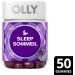 OLLY Sleep Gummy Supplement helps promote a healthy sleep cycle Blackberry Zen with melatonin L-Theanine & botanicals 25 day supply 50 gummies - Buy Online on GoSupps.com