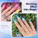 FZANEST Clear Blooming Gel 15ml UV LED Blossom Gel Polish for Marble & Natural Stone Nail Art Soak Off  - Buy Online on GoSupps.com