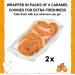 St Michel Caramel Palmiers Biscuits - 4 Pack (100g each) Made In France, Non-GMO - 48 Crunchy Glazed Puff Pastry Butter Biscuits - Buy Online on GoSupps.com