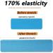 Kinesiology Tape Precut - Waterproof Sports Tape for Athletes - Pain Relief Adhesive - 5m (Blue) - 3 Rolls, 60 Strips - Buy Online on GoSupps.com